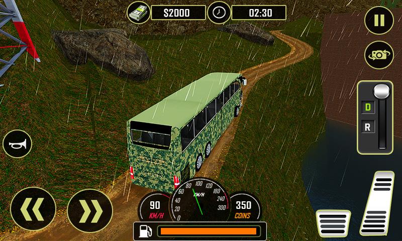 Game Army Bus Driver US Solider