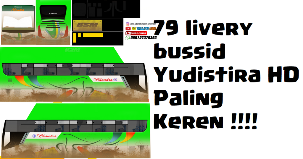 79 livery bussid Yudistira HD