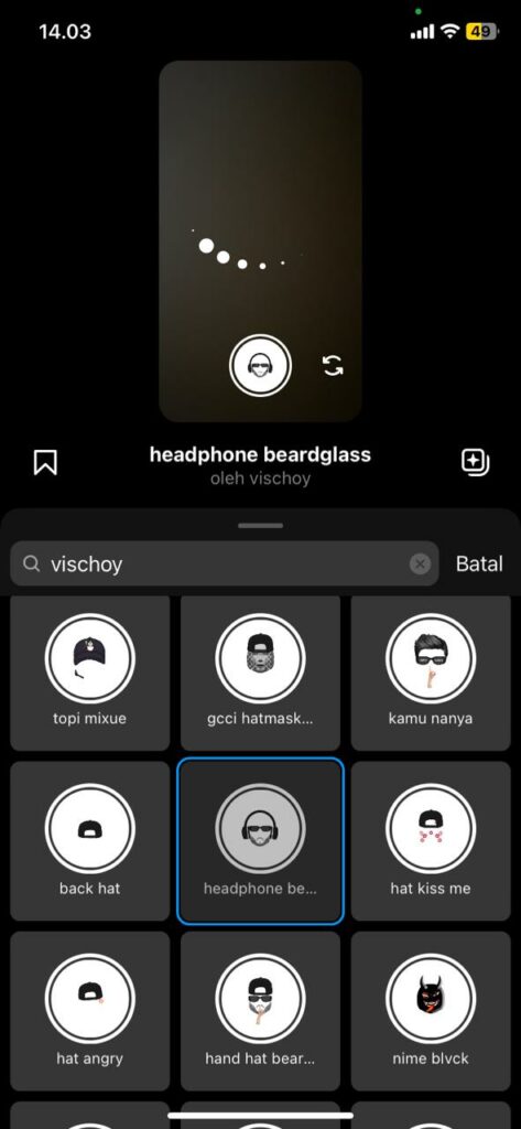 Headphone beardglass by vischoy