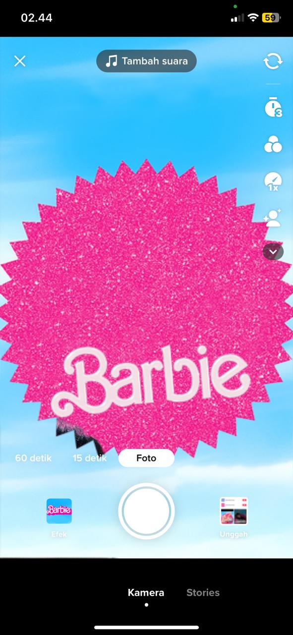 filter barbie movie poster tiktok