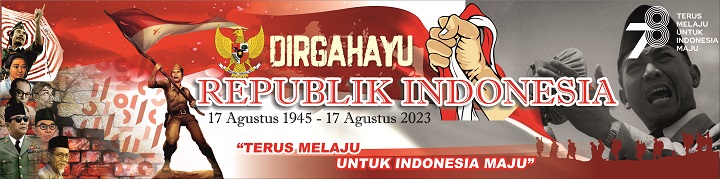 Desain Banner 17 Agustus 2023