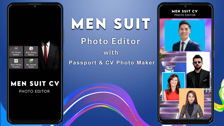 Editor Foto CV Pria Jas - Aplikasi Edit Foto Pakai Jas