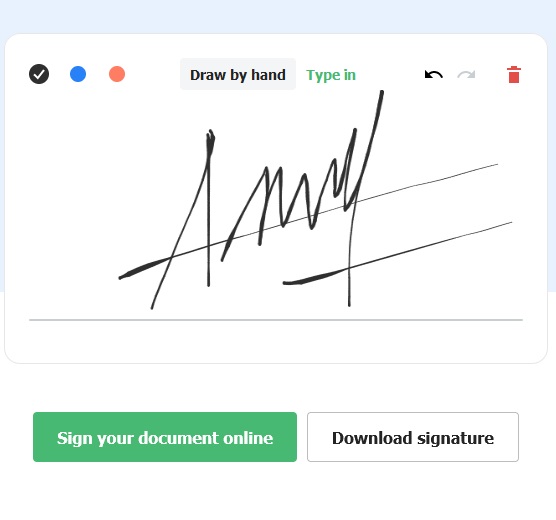 cara membuat tanda tangan online