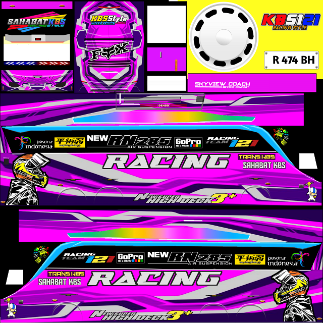 livery shd racing - sahabat kbs