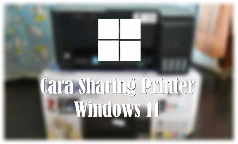 cara sharing printer windows 11