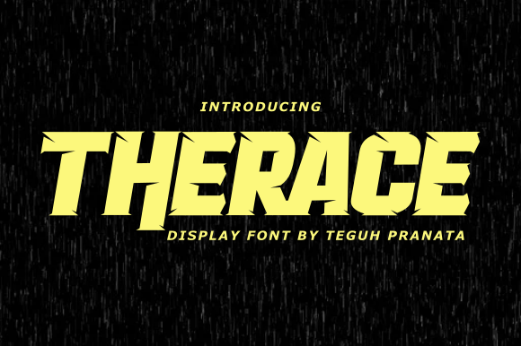 therace font pixellab