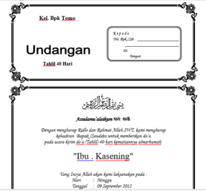 Download Template Undangan Tahlil Siap Edit (7 40 100 Hari) ayomart id Download Template Undangan Tahlil Siap Edit (7 40 100 Hari) ayomart id