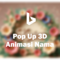 pop up animasi 3D