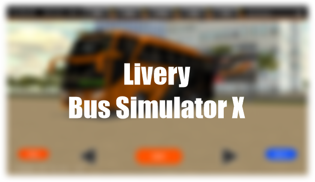 livery bus simulator x