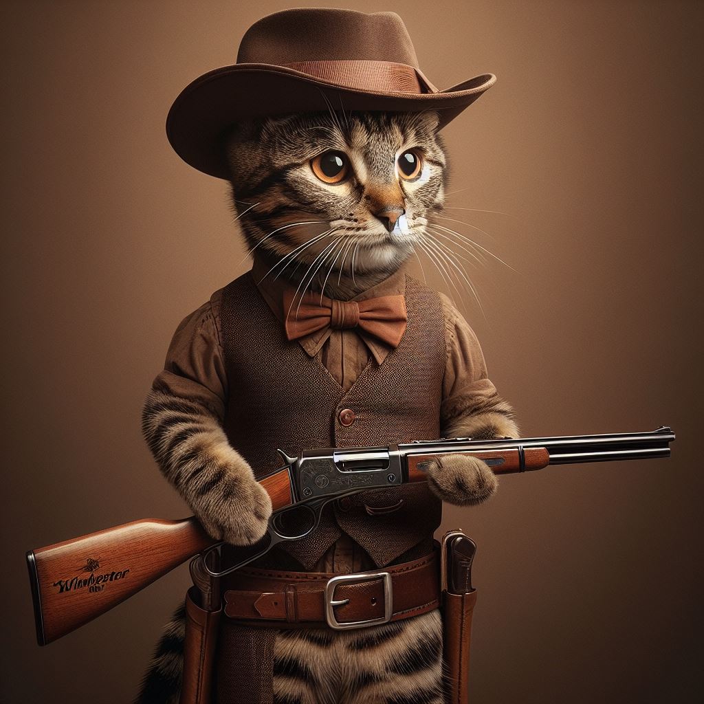 kucing bawa senjata