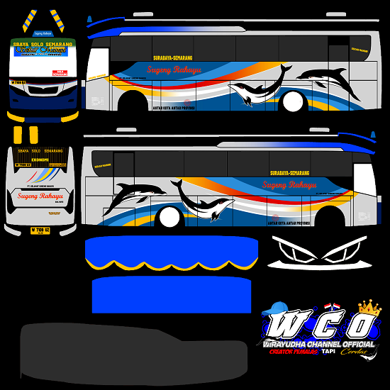 LIVERY BUS SUGENG RAHAYU SEKAR MAGIR (UPDATE)