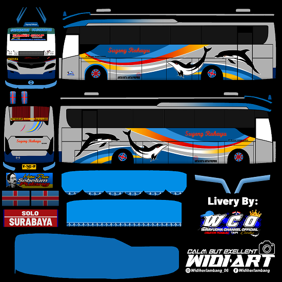 LIVERY BUS SUGENG RAHAYU SENOPATI (UPDATE BANNER)