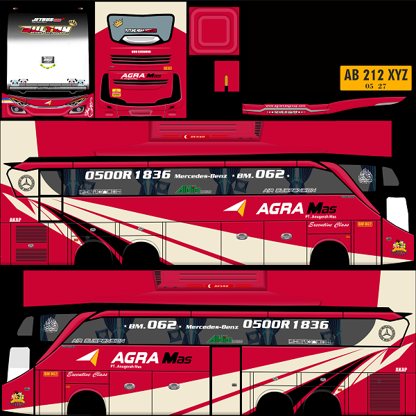 livery bussid tronton agra mas