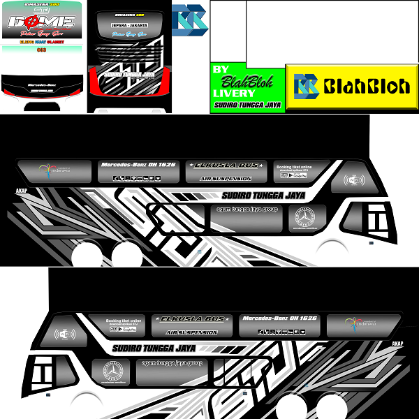 Livery Bussid SDD PNG Jernih