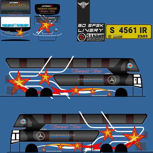 Livery Bussid SDD PNG Jernih