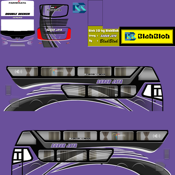 Livery Bussid SDD PNG Jernih