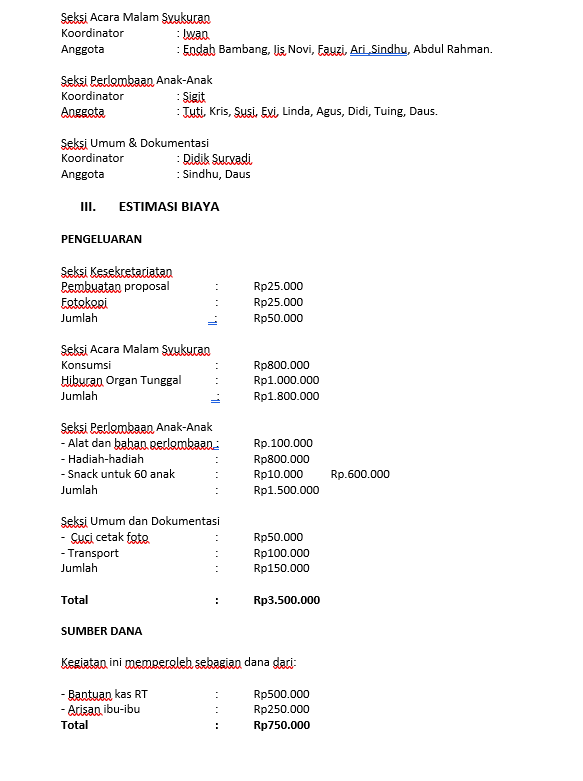 proposal 17 agustus tingkat rt