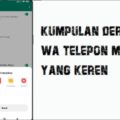 Nada Dering WA Telepon Masuk