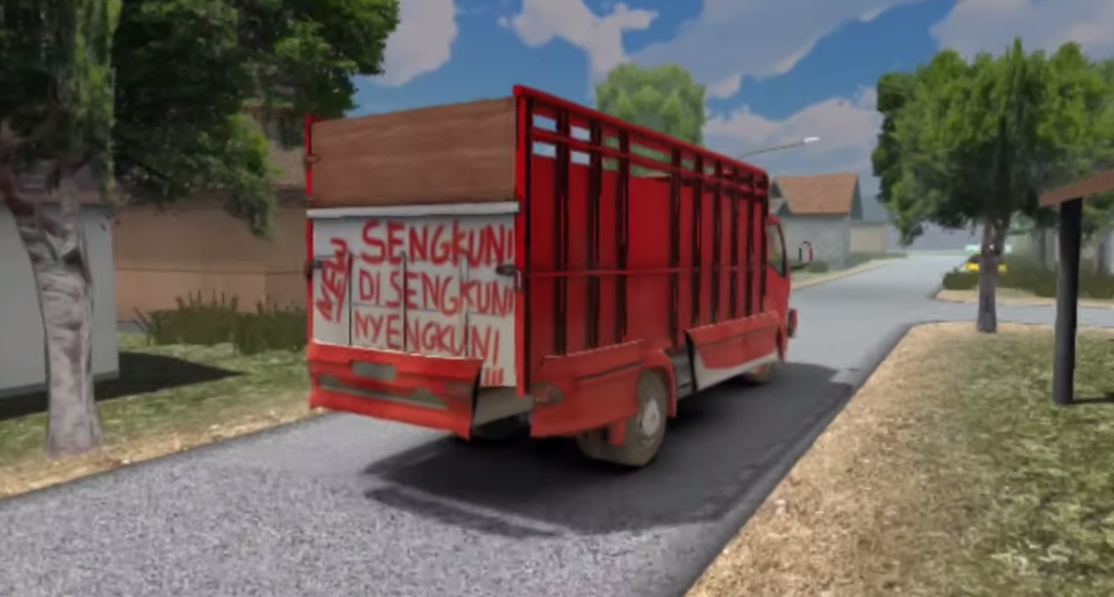 Livery Es Truck Simulator ID bayi tabung