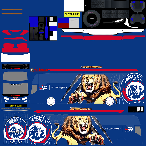 livery bussid arema