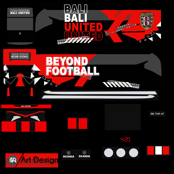 livery bussid klub bola bali united