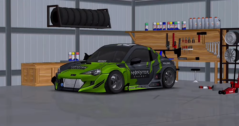 toyota gt86 monster energy