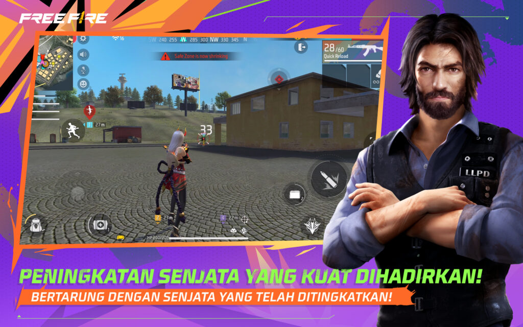 peningkatan senjata ff beta testing apk