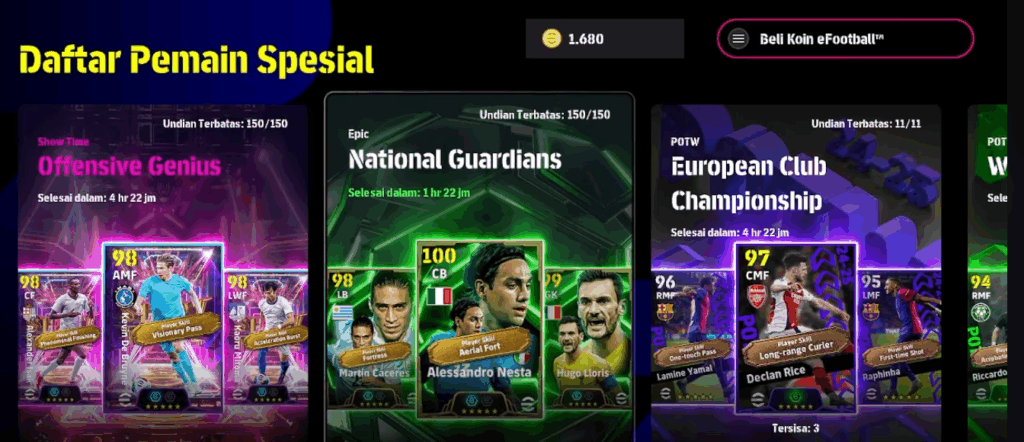 fitur patch efootball 2025