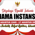 banner 17 agustus 2025 HUT RI 80