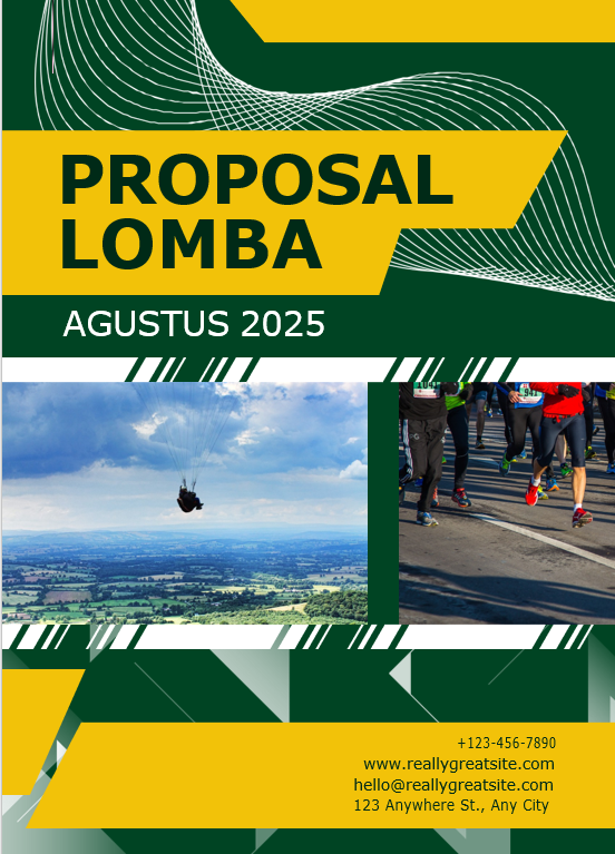 Template Cover Proposal Penelitian & Kegiatan