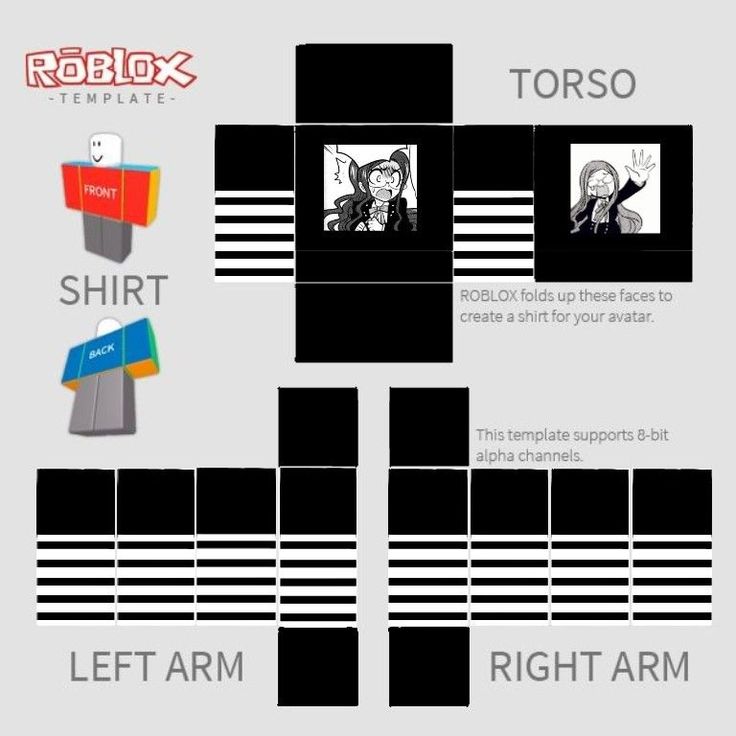 template baju roblox png girl