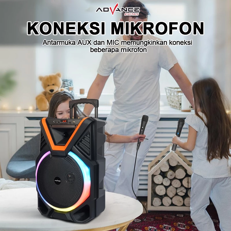 Advance Speaker Bluetooth Bass KS-1221
