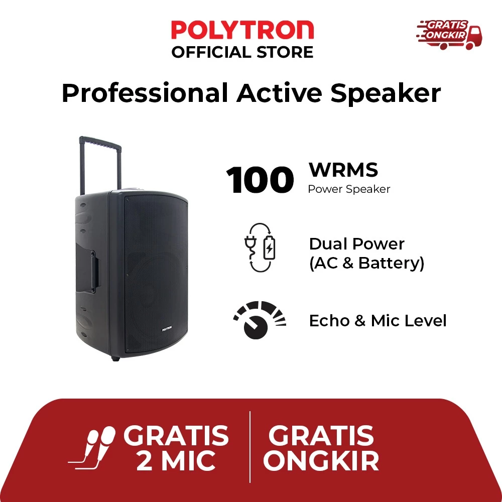 POLYTRON Active Speaker PAS PRO12F3