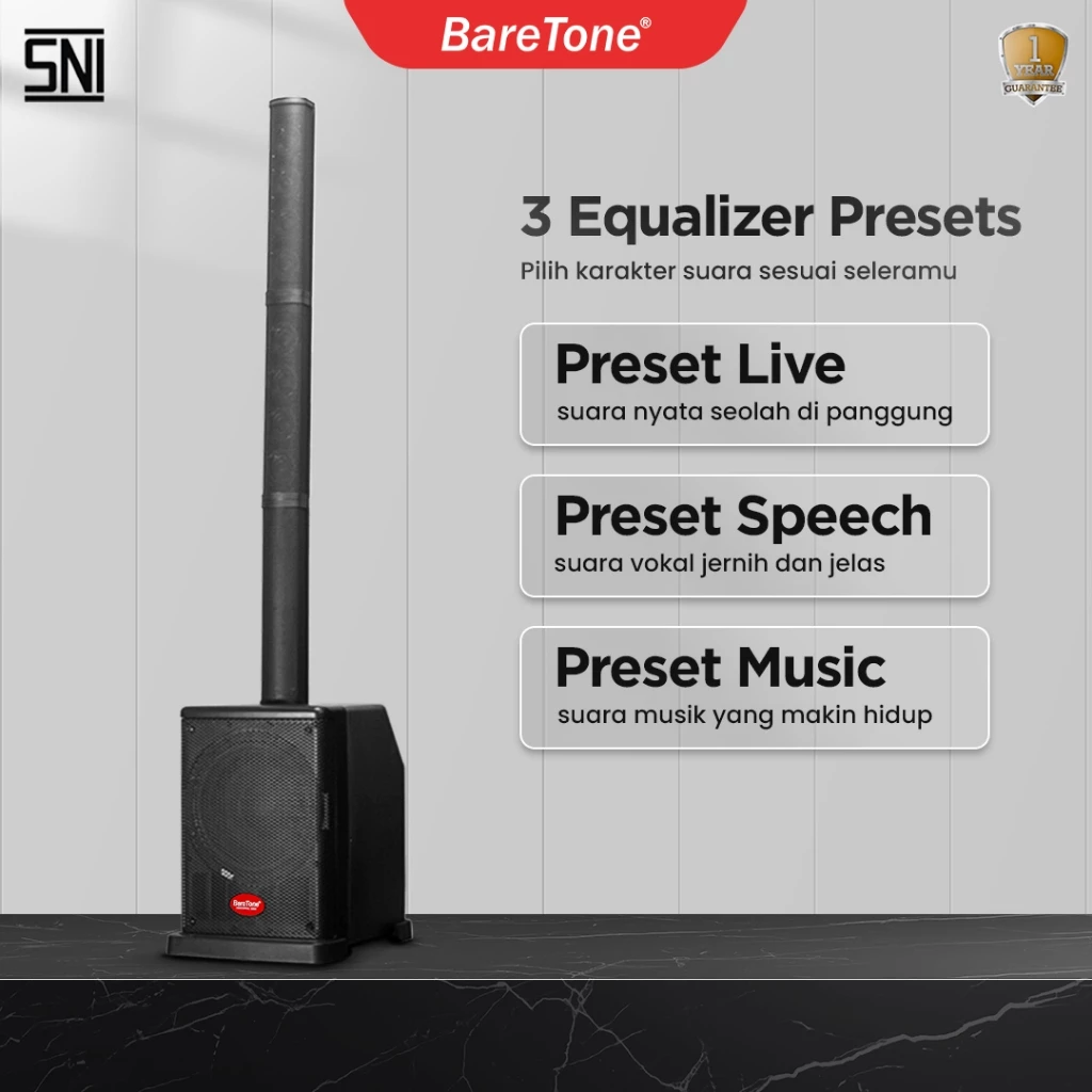 BareTone Speaker Aktif MAX12CLM